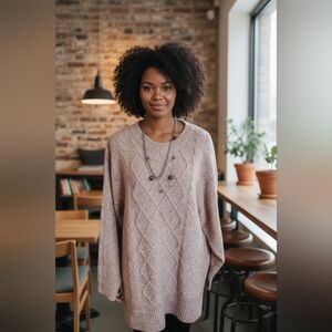 NWT RICKI'S Eco-friendly Oversized Long Sweater